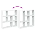 Étagère séparatrice de pièce blanc 102x29x103,5 cm