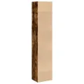 Bibliothèque chêne fumé 40x30x189 cm bois d'ingénierie