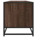 Meuble TV chêne marron 180x40x46 cm bois d'ingénierie