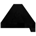 Appuis de fenêtre 2 pcs marron foncé bois de chêne massif