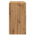 Buffet chêne artisanal 70x41x75 cm bois d'ingénierie
