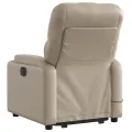 Fauteuil inclinable de massage Cappuccino Similicuir
