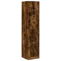 Armoire d'apothicaire chêne fumé 40x41x174,5 cm bois ingénierie