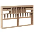 Tête de lit avec rangement 180 cm bois massif de pin