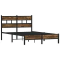 Cadre de lit sans matelas avec tête de lit 120x190 cm