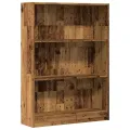 Bibliothèque vieux bois 80x24x109 cm bois d'ingénierie