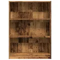 Bibliothèque vieux bois 80x24x109 cm bois d'ingénierie