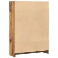 Bibliothèque vieux bois 80x24x109 cm bois d'ingénierie