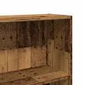 Bibliothèque vieux bois 80x24x109 cm bois d'ingénierie