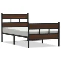 Cadre de lit sans matelas avec tête de lit pied de lit 80x200cm