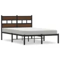 Cadre de lit sans matelas avec tête de lit 120x190 cm