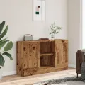 Buffet vieux bois 120x30,5x70 cm bois d'ingénierie