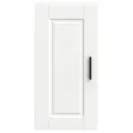 Armoire murale de cuisine Porto blanc bois d'ingénierie