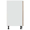 Armoire de plancher à tiroir vieux bois 50x46x81,5 cm
