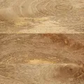 Miroir de bain 50x70 cm bois de manguier massif et verre