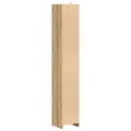 Armoire de salle de bain chêne artisanal 30x30x183,5 cm
