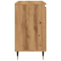 Armoire de salle de bain chêne artisanal 58x33x60 cm