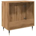 Armoire de salle de bain chêne artisanal 58x33x60 cm