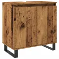 Armoire de salle de bain vieux bois 58x33x60 cm bois ingénierie