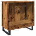 Armoire de salle de bain vieux bois 58x33x60 cm bois ingénierie