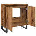 Armoire de salle de bain vieux bois 58x33x60 cm bois ingénierie