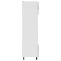 Armoires de four 2 pcs Porto gris béton bois d'ingénierie