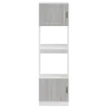 Armoires de four 2 pcs Porto sonoma gris bois d'ingénierie