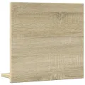 Étagère de salle de bain à miroir chêne sonoma bois ingénierie