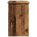 Bureau vieux bois 100x50x76 cm bois d'ingénierie