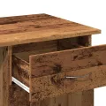 Bureau vieux bois 100x50x76 cm bois d'ingénierie