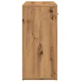 Buffet chêne artisanal 88x30x64 cm bois d'ingénierie