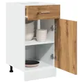 Armoire de plancher à tiroir chêne artisanal 40x46x81,5 cm