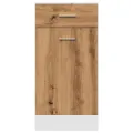 Armoire de plancher à tiroir chêne artisanal 40x46x81,5 cm