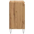 Buffet chêne artisanal 104x35x70 cm bois d'ingénierie