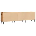 Meuble TV vieux bois 150x30x44,5 cm bois d'ingénierie