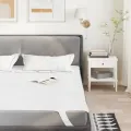 Protège-matelas blanc 100x220 cm imperméable
