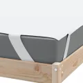 Protège-matelas blanc 100x220 cm imperméable