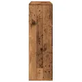 Armoire à livres vieux bois 98x29x97,5 cm
