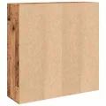 Armoire à livres vieux bois 98x29x97,5 cm