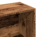 Armoire à livres vieux bois 98x29x97,5 cm