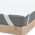 Protège-matelas blanc 200x220 cm imperméable