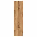Bibliothèque chêne artisanal 82,5x30,5x115 cm bois d'ingénierie