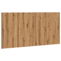 Tête de lit chêne artisanal 160x1,5x80 cm bois d'ingénierie