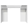 Tables gigognes 3 pcs blanc bois d'ingénierie