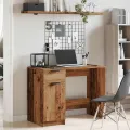 Bureau vieux bois 100x50x75 cm bois d'ingénierie