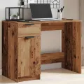 Bureau vieux bois 100x50x75 cm bois d'ingénierie