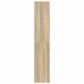 Bibliothèques 2 pcs empilable chêne sonoma bois d'ingénierie