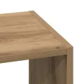 Bibliothèques 2 pcs empilable chêne artisanal bois d'ingénierie