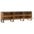 Meuble TV vieux bois 150x30x44,5 cm bois d'ingénierie