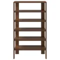 Étagère à chaussures chêne marron 61x32x105 cm bois ingénierie